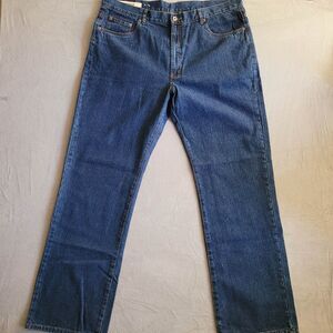 Buffalo David Bitton Jeans Tag Size 38x34 Blue Vice Low Rise Baggy Stretch